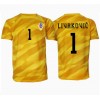 Kroatien Dominik Livakovic #1 Torwart Heimtrikot EM 2024 Kurzarm